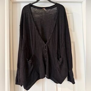 Free People Oversized Cardigan